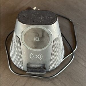 Black and Gray Portable Bluetooth Speaker